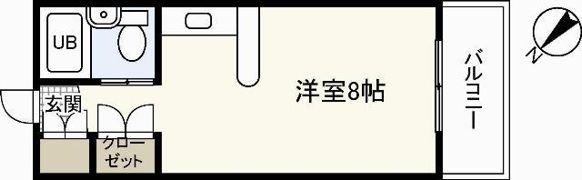 petit pas祇園の間取り画像