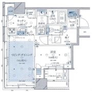 クロスエアタワー504の間取り画像