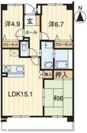 ホープTOMOの間取り画像