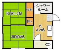 しらさぎ荘の間取り画像