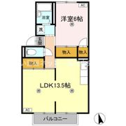 クレセントくばら A棟の間取り画像