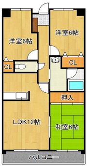 デニエ守恒の間取り画像