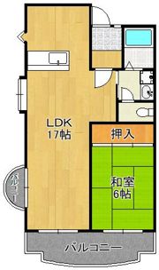 富士見台の間取り画像