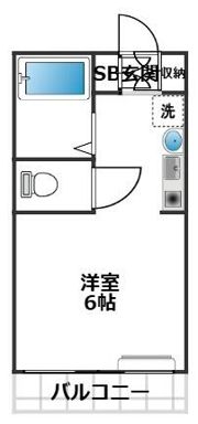 ハイムサニーステージの間取り画像