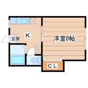コーポ藤の間取り画像
