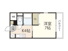 サンコート古江の間取り画像