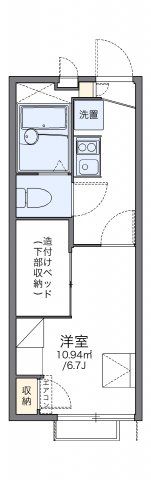 レオパレスシティーストーンの間取り画像