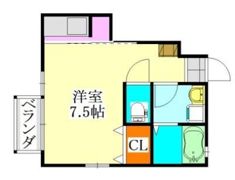 クロシェット津田沼の間取り画像