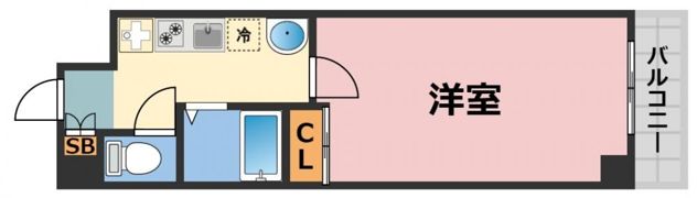 パークハウスナンバの間取り画像