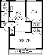 ボナールアークBの間取り画像