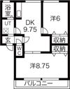 ボナールアークBの間取り画像