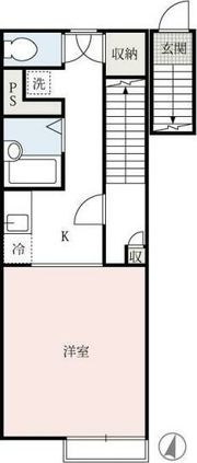 ソレイユの間取り画像
