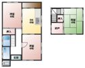 和邇北浜713-15貸家の間取り画像
