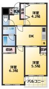 第二宝マンションの間取り画像