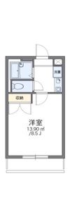 レオパレス中島の間取り画像