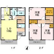 デュオ C棟の間取り画像
