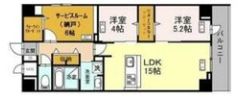 (仮)D-room中央区上町1丁目の間取り画像