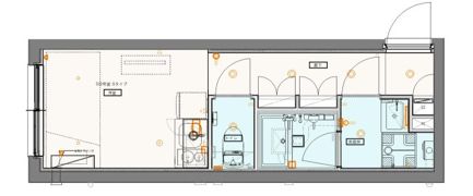 crostone大山の間取り画像