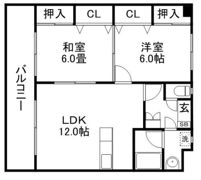 フラワーヒルズ77の間取り画像