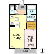 Clair楽々園の間取り画像