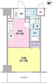 ヴェルデ東日本橋の間取り画像