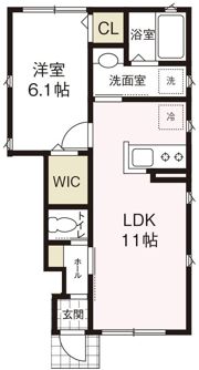 フロル高津の間取り画像