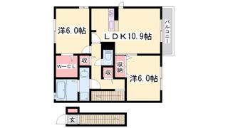 プランドール北五葉の間取り画像