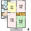 メルベーユの間取り画像