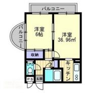 アルファ枝川の間取り画像