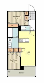 ラウレアN吉祥寺の間取り画像