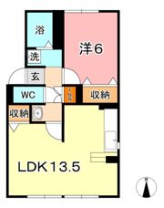 セジュールマキ Ⅲの間取り画像