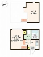 フラワーテラスの間取り画像