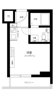 オリエンタル千駄ヶ谷の間取り画像