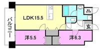 ブライムタワー古川の間取り画像