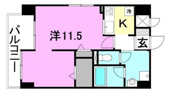 アーバン本町の間取り画像