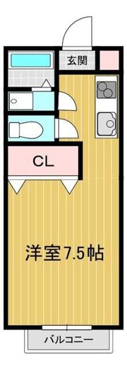 グリーンヒルの間取り画像