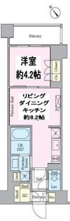 クレストコート渋谷笹塚の間取り画像