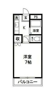 メゾンプリンスの間取り画像