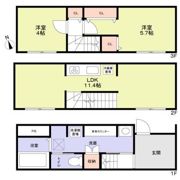 MOK－TERRACE AXISの間取り画像