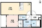 Ciel Bleu野萩(シエルブルーヤハギ)の間取り画像