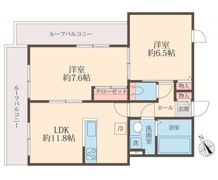 UTENA TERRACEの間取り画像