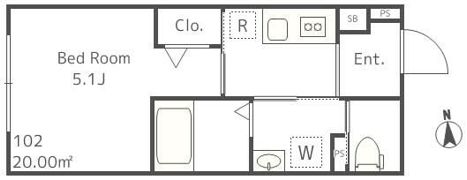 Kanoa Minamidaiの間取り画像