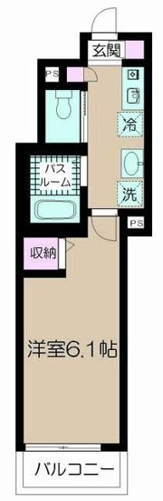 フェリーチェ阿佐ヶ谷Ⅵの間取り画像