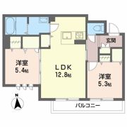 ベレオ南矢三の間取り画像