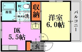 グリーン若葉の間取り画像