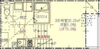 ハーモニーテラス元八事Ⅱの間取り画像