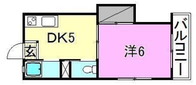 サウザンドリーフ北の間取り画像