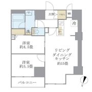 エレミ本蓮沼の間取り画像