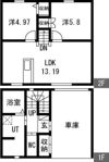 STONE VILLAGE 石橋の間取り画像