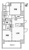 ディームス大井町の間取り画像
